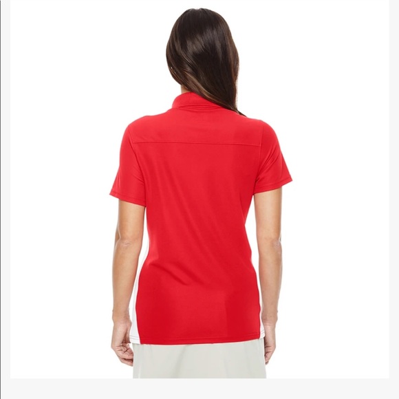 Under Armour Women's Red Polo Shirt - Picture 3 of 11